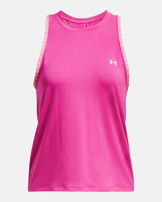 Women's UA Knockout Tank in Pink image number 4